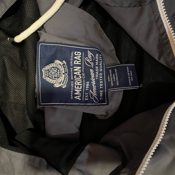 GRAY AMERICAN RAG JACKET - Picture 3 of 3